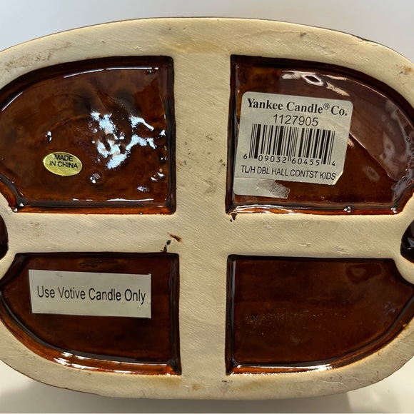 Yankee Candle Halloween Kids Pumpkin Carving Contest 2 Tea Light Holder - Picture 7 of 7